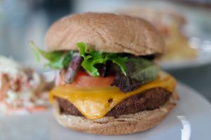 Classic Beyond Burger at Vegan Fine Foods in Fort Lauderdale