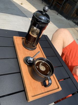   at Kicking Horse Cafe in Invermere