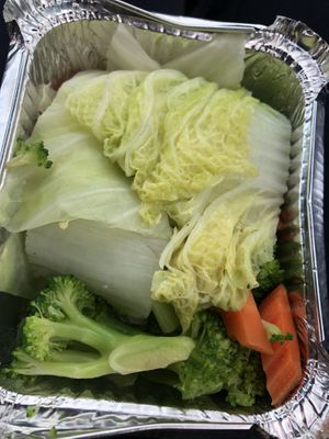 Steam mixed vegetables   at Authentic Thai Cuisine  in Merrick