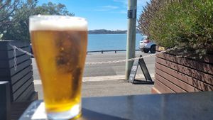 Nice view at The River Cafe in Beauty Point