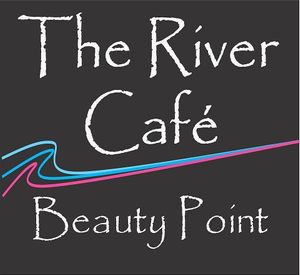 logo at The River Cafe in Beauty Point