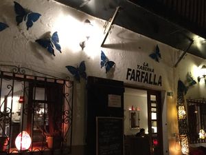 Fusion, vegetarian/vegan restaurant La Taberna Farfalla.
Food explosion without animal sufferning.
We lift vegan food to a level that will even make fish and meat eaters go vegan. at La Taberna Farfalla in Carboneras