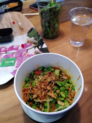 Vegan Udon noodles at Itsu in Oxford