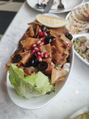 Salad at Halab Arabic Cuisine in Kuala Lumpur