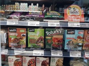 Tofurky at Grains & Green in East London