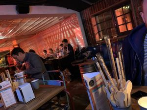 Funky interior at Street in Nantwich