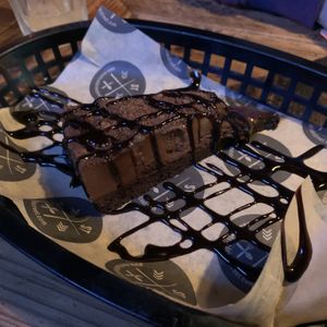 Chocolate orange cheesecake brownie 😍 at Street in Nantwich