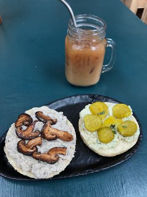 The Big Bagel Brunch (monthly event) at Nourish Cafe in Bangkok