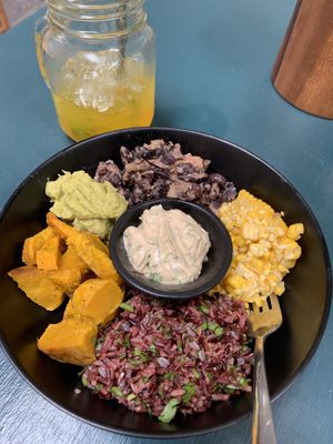 Latin bowl  at Nourish Cafe in Bangkok