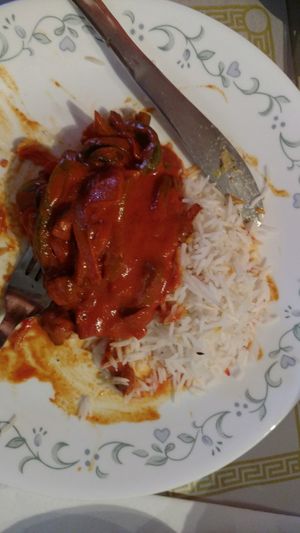 So yummy I forgot to take a photo before eating! at Passage to India in Wichita