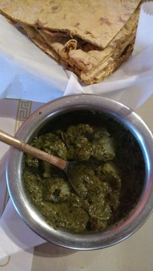 Palak Aloo! at Passage to India in Wichita