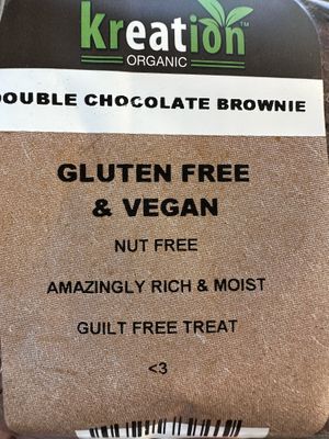 Double Chocolate Brownie   at Kreation Organic Juicery - North in Manhattan Beach