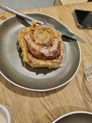 Gingerbread bun at Vutie Beets in Letchworth