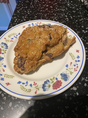 A cookie inside a croissant!    at Vutie Beets in Letchworth