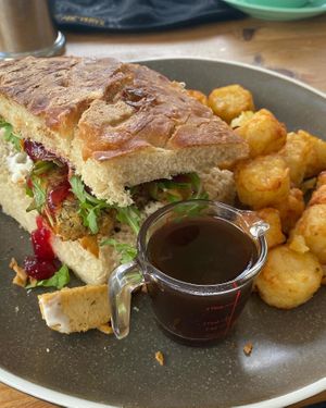 festive christmas sando   at Vutie Beets in Letchworth