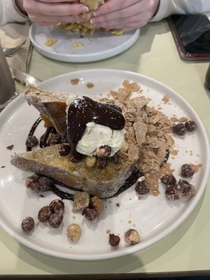 French toastt  at Vutie Beets in Letchworth