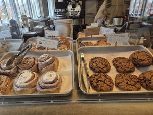Baked goodies at Vutie Beets in Letchworth