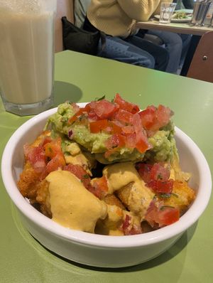 Tater tots at Vutie Beets in Letchworth