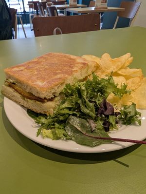 Bacon sandwich at Vutie Beets in Letchworth