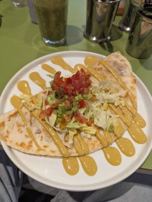 Quesadilla at Vutie Beets in Letchworth