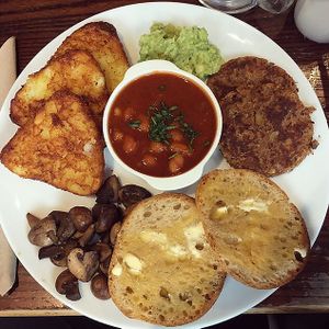 Breakfast  at Vutie Beets in Letchworth