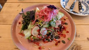 Avocado bread at YellowBird Coffee in Bremen