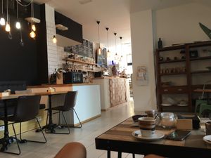 Interior at Gfeels Cafe in Tenerife