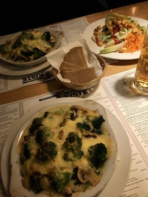 With added broccoli  at Kartoffel Restaurant Kiste in Trier