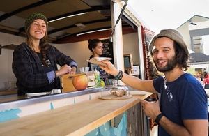 Peanut Butte Chocolate Energy Balls make the best snack! at GreenHut - Food Truck in Squamish