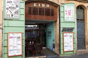 Entrance at Kino in Barcelona