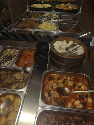 Buffet at The Nature Restaurant in Valencia