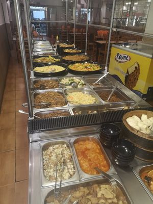 Buffet at The Nature Restaurant in Valencia