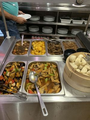 Buffet  at The Nature Restaurant in Valencia