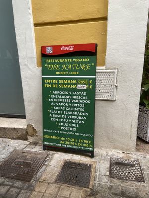 🌱  at The Nature Restaurant in Valencia