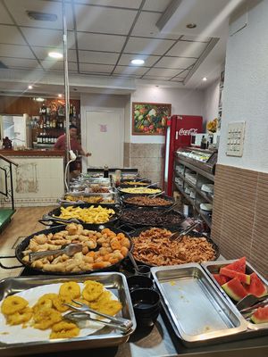 Excelente buffet at The Nature Restaurant in Valencia
