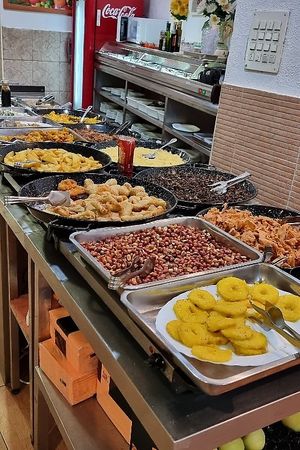 Buffet at The Nature Restaurant in Valencia