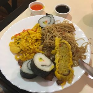 buffet at The Nature Restaurant in Valencia