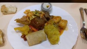 plate from the buffet   at The Nature Restaurant in Valencia