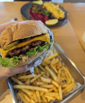 In N Out burger at Amongst Few in Dubai