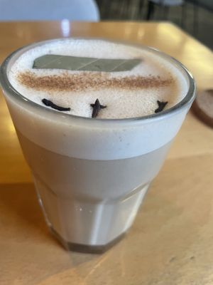 Coconut chai latte   at Amongst Few in Dubai