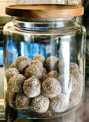 Energy balls  at Amongst Few in Dubai