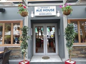 Front entrance. at Speights Ale House in Invercargill