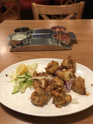 Cauliflower Pakora at The Rupee Room in Ayr