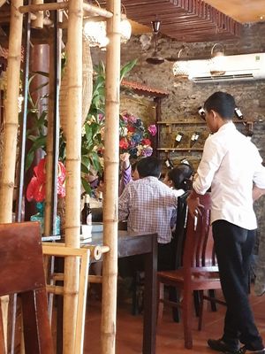 our group at Green Farm in Hanoi