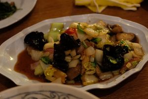 Mixed veggies at Little Spice in Kanazawa