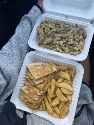   at Nina's Real Food in Jeffreys Bay