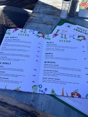   at Nina's Real Food in Jeffreys Bay