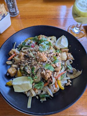 Pad Thai at Nina's Real Food in Jeffreys Bay