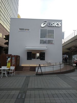 Store front at Asics Connection in Tokyo