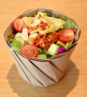 Rice box
Vegan Taco rice at Asics Connection in Tokyo